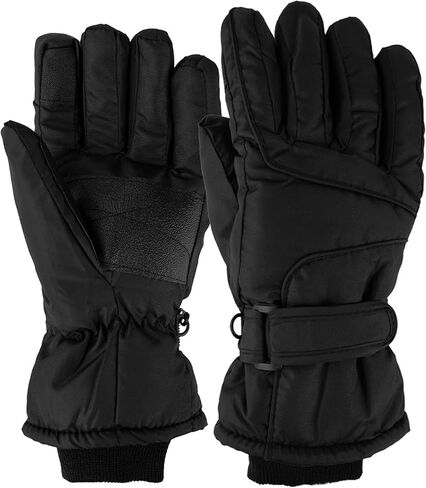 Winter-Ski-Gloves for Women Warm Plus-Velvet-Thickened Non-Slip Waterproof-Touchscreen-Cold-Weather-Snow Gloves in Saudi Arabia