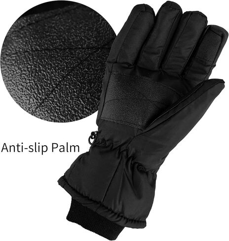 Winter-Ski-Gloves for Women Warm Plus-Velvet-Thickened Non-Slip Waterproof-Touchscreen-Cold-Weather-Snow Gloves in Saudi Arabia
