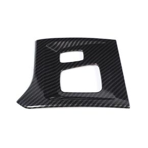 Front Inner Left Driver Side Carbon Fiber Console Panel Trim Cover Switch Button for Ram 1500 2018-2020 in Kuwait