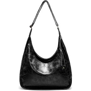 حقيبة يد كبيرة من GEMIU للنساء - حقائب يد هوبو كلاسيكية ومحفظة كتف مترهلة مع حزام كتف قابل للتعديل بسعة واسعة in Kuwait