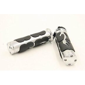 HONGK- Flame Hand Grip Compatible with Suzuki Intruder Boulevard C90 C50 M50 Volusia Marauder 800 [B01C0SSL3C] in Saudi Arabia