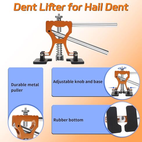 طقم إصلاح دنت بدون طلاء مع لوحة خط LED، مسدس حراري لإزالة الغراء وتسخين الدنت، طقم سحب دنت مع شريط T، رافع دنت، علامات تبويب غراء الكمبيوتر، مجموعة إزالة دنت الجسم التلقائي لشاحنات السيارات in Kuwait