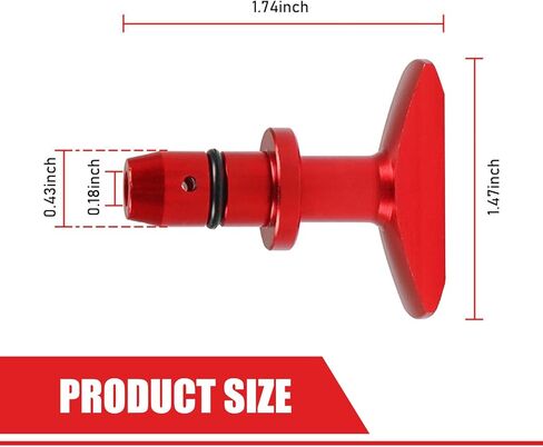 Auto Repair Parts, Modified Oil Caliper Handle for 1999-2011 GTV8 GT500, Durable Oil Dipstick Handle (Red) in Saudi Arabia