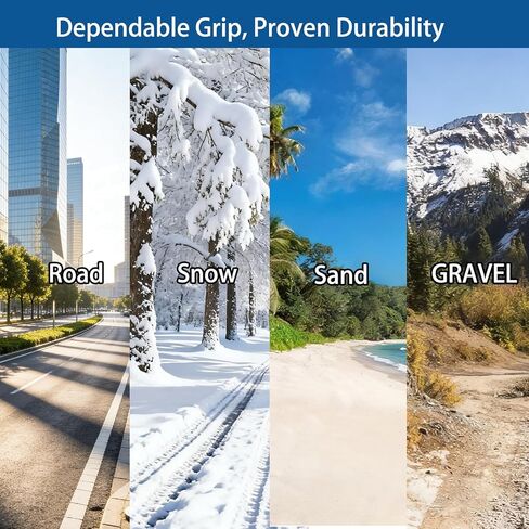20x4.0 Fat Tire Replacement - Puncture Resistant All-Terrain Folding Tire & Tube Set with 2 Tire Levers for 20 Inch Fat Bike and Ebike, Fits Snow Sand Street Mountain in Saudi Arabia