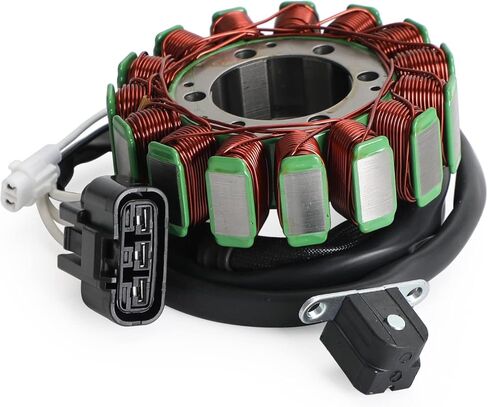 Magneto Coil Stator + Voltage Regulator + Gasket Assy Fit For Yamaha YFM 550 700 F Grizzly Kodiak 700 2007-2022 28P-81410-00 01 in Saudi Arabia