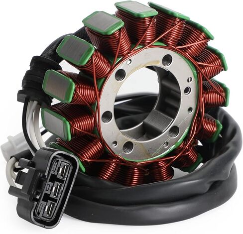 Magneto Coil Stator + Voltage Regulator + Gasket Assy Fit For Yamaha YFM 550 700 F Grizzly Kodiak 700 2007-2022 28P-81410-00 01 in Saudi Arabia