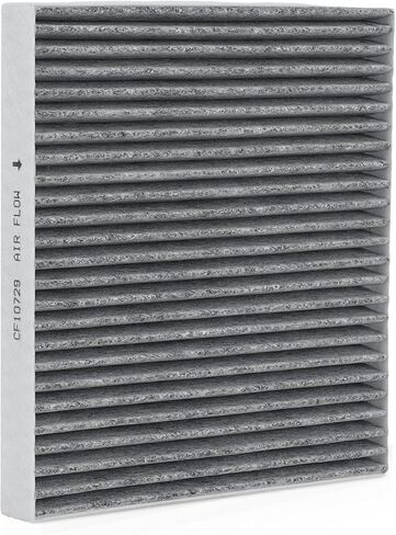 Cabin Air Filter with Activated Carbon Compatible with Chrysler, Dodge, Jeep & Ram Models - 200, Sebring, Caliber, Journey, Compass, Patriot, 1500, 2500, 3500 - Replace# 5058693AA CF10729 in Saudi Arabia