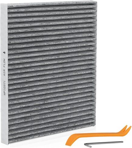 Cabin Air Filter with Activated Carbon Compatible with Wrangler 2018-2023 - 2.0L 3.6L 6.4L ，Jeep Gladiator 2020-2022- Replace# 68301863AA CF12450 in Saudi Arabia