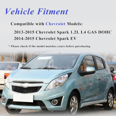 AUCERAMIC Engine Air Cleaner Outlet Duct Hose with Clamps Fit 2013 2014 2015 for Chevrolet Spark, Air Intake Hose Replace# 96910374, 95232495, 95232497 in Saudi Arabia