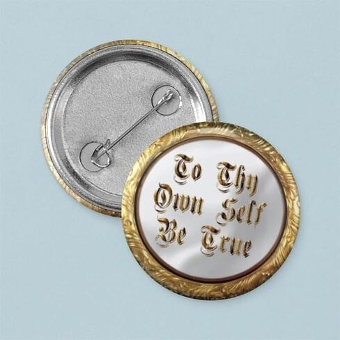 CafePress Be True 1" Round Mini Button Pin in Saudi Arabia