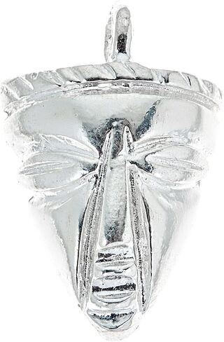 Better Jewelry, 925 Silver African Tribal Mask Pendant, Charm in Saudi Arabia