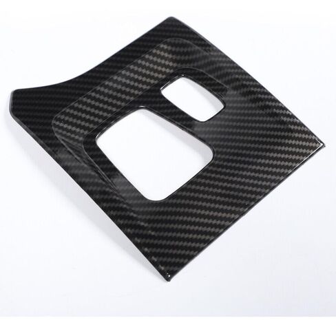 Front Inner Left Driver Side Carbon Fiber Console Panel Trim Cover Switch Button for Ram 1500 2018-2020 in Kuwait
