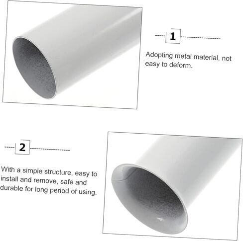 Gatuida 6pcs Crystal Chandelier Candle Sleeve Covers Metal Light Fixture Socket Tubes for Candelabra Bulbs Compatible Chandelier Styles in Saudi Arabia