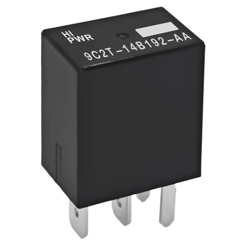 4Pin Fuse Box Tow Relay 9C2T-14B192-AA (حزمة من 4) - استبدال OEM لفورد - تصميم عالمي ذو 4 دبابيس موصلية ومتانة محسنة in Saudi Arabia