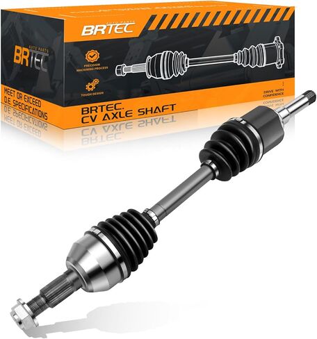 Front CV Axle Shaft Assembly Compatible with Chevrolet Equinox 2010-2016, GMC Terrain 2010-2016- 2.4L Front Driver Side, 60-1557 in Saudi Arabia