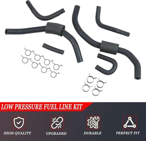 Low Pressure Fuel Line Kit for Chevrolet Silverado for GMC Sierra 2500 3500 HD 6.6L Duramax, for LBZ 2006-2007, for LMM 2007-2010, OE# 12625281 12625284 97321375 12625278 12625277 94013125 in Saudi Arabia