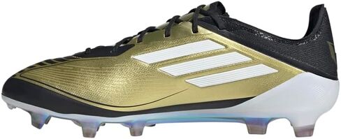 adidas Mens F50 Elite Firm Ground Messi Soccer Cleats - Gold - Size 7 M in Saudi Arabia