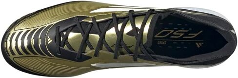 adidas Mens F50 Elite Firm Ground Messi Soccer Cleats - Gold - Size 7 M in Saudi Arabia