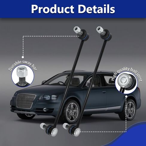 وصلات نهاية قضيب التثبيت الأمامي K80478 متوافقة مع Audi A3 Q3 TT RS TTS Quattro RS3 S3 2008-2020 Volkswagen Arteon Atlas Golf VW GTI Passat Tiguan 2006-2022 in Saudi Arabia