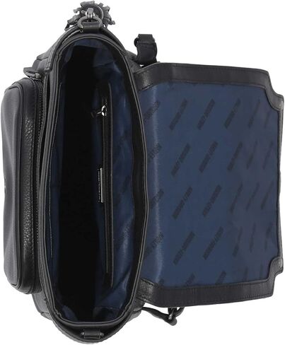 Harley-Davidson Women's Classic Genuine Leather Flap Backpack w/Tassel, Black in Saudi Arabia