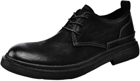 Men's Low -top Rubber Shoes Coarse Heel Casual Shoes Warm wear -Resistant Anti -Shock -Resistant Anti -Slip Shoes for Men in Saudi Arabia