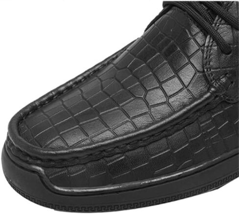 Men's Casual Shoes Lace-up Rubber Shoes Flat Bottom Round Toe Non-Slip wear-Resistant Comfortable Breathable Outdoor Shoes for Men in Saudi Arabia