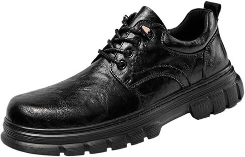 Men's Oxford Shoes Low -Help Round -Headed Rubber Shoes Warm -Keeping Shock -Absorbing Breathable Anti -Skilled Shoe for Men in Saudi Arabia