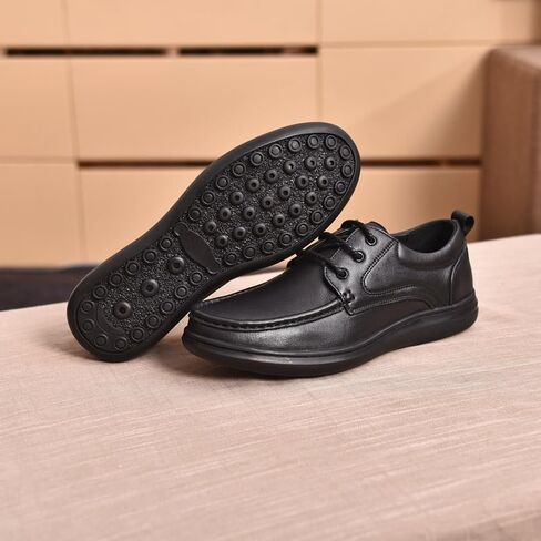 Men's Classic Oxford Slip-on Loafers Shoes Comfortable Rubber Non-Slip Sole Work Shoes Business Office Casual Shoes for Men in Saudi Arabia