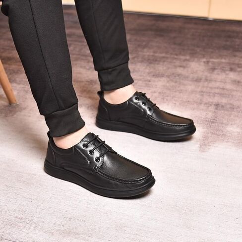 Men's Classic Oxford Slip-on Loafers Shoes Comfortable Rubber Non-Slip Sole Work Shoes Business Office Casual Shoes for Men in Saudi Arabia
