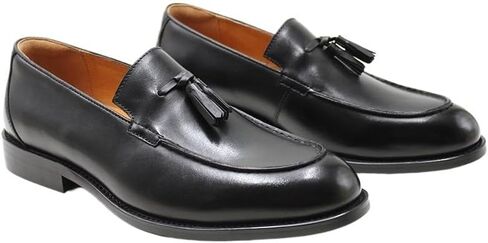 Men's Loafers Casual Business Leather Shoes Pointed Toe Slip-on Large Size Office Dress Shoes Classic Lightweight Soft Walking Shoes for Men in Saudi Arabia