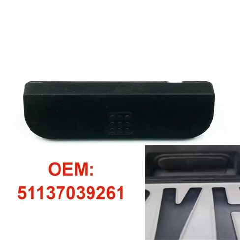 غطاء صندوق السيارة مقبض ل Mini ل كلوبمان R55 2007-2014 سيارة الخلفي الجذع التمهيد الباب الخلفي مقبض التبديل غطاء أزرار مطاطي وسادة in Saudi Arabia