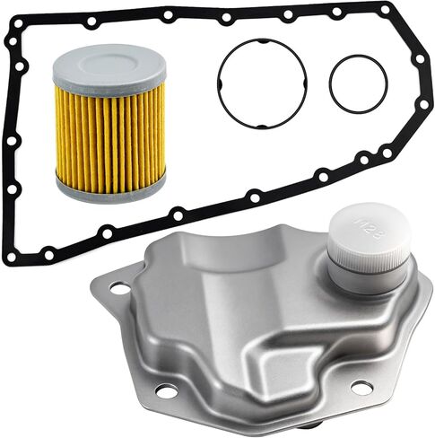 Automatic Transmission Filter Oil Pan Gasket Kits for Nissan Altima Juke NV200 Rogue Sentra Mitsubishi Lancer Outlander Sport Dodge Caliber Jeep Compass/Patriot Replace# 31728-1XF02,31728-1XF03 in Saudi Arabia
