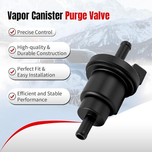 Vapor Canister Purge Valve Fit for 1993-2018 Hyundai Elantra Sonata Accent Tiburon Tucson Kia Optima Spectra Vol-kswagen Jetta Golf Passat Beetle Audi A3 A4 Q7 Volvo S70 V70, 911-800 in Saudi Arabia