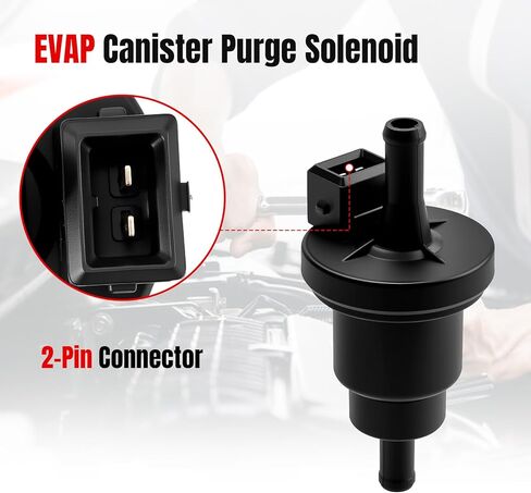 Vapor Canister Purge Valve Fit for 1993-2018 Hyundai Elantra Sonata Accent Tiburon Tucson Kia Optima Spectra Vol-kswagen Jetta Golf Passat Beetle Audi A3 A4 Q7 Volvo S70 V70, 911-800 in Saudi Arabia