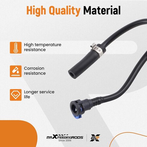 maXpeedingrods Fuel Evaporative Emissions Vapor Canister Purge Valve Solenoid D2BZ9C047F with VMV Hose Lines for Ford Fiesta 1.6L 2014-2019, D2BZ-9C047-B in Saudi Arabia