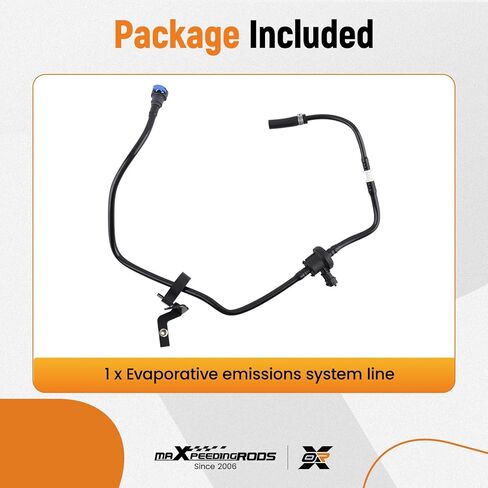 maXpeedingrods Fuel Evaporative Emissions Vapor Canister Purge Valve Solenoid D2BZ9C047F with VMV Hose Lines for Ford Fiesta 1.6L 2014-2019, D2BZ-9C047-B in Saudi Arabia