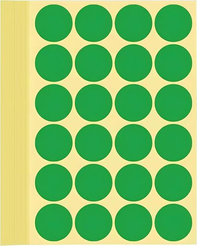 720 قطعة من ملصقات النقاط البيضاء مقاس 1-1/4 بوصة ملصقات ترميز ملونة مستديرة 1.25 بوصة نقاط لاصقة دائرية 32 مم أوراق ملصقات ملصقات دائرية فارغة لختم التوابل والمكتب والفصول الدراسية التي يجب أن تمتلكها in Kuwait