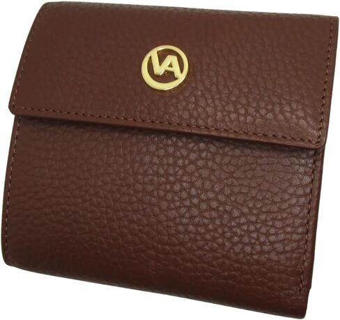 Made in Italy Purse Vera Pelle womens wallet 6 cards ID Coins Cell Italian Leather Lifetime Gift (Tabaco) in Saudi Arabia