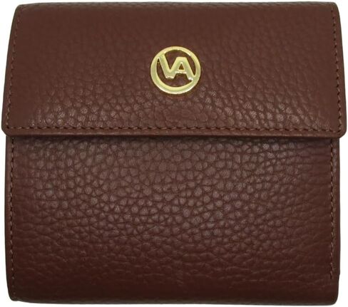Made in Italy Purse Vera Pelle womens wallet 6 cards ID Coins Cell Italian Leather Lifetime Gift (Tabaco) in Saudi Arabia