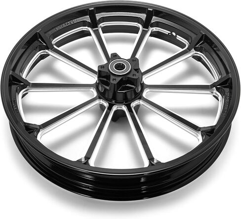 TOFR 21 inch Gloss Black Front Wheel Rim Tubeless For Harley FXST FLST Heritage Softail Night Train Springer Fat Boy FLSTF Deluxe Slim Deuce Deluxe Breakout Blackline in Saudi Arabia