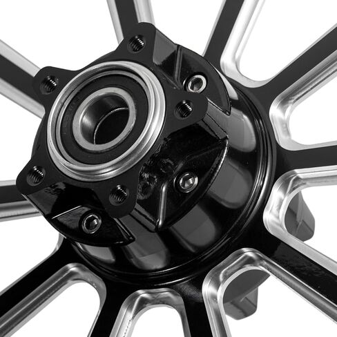 TOFR 21 inch Gloss Black Front Wheel Rim Tubeless For Harley FXST FLST Heritage Softail Night Train Springer Fat Boy FLSTF Deluxe Slim Deuce Deluxe Breakout Blackline in Saudi Arabia
