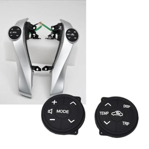 Steering Wheel Mounted Cruise Control Switch Butto 1 Pair Multifunction Steering Wheel Button Cover/Fit for Prius Plus 2012-2015 for Toyota Prius V (zvw 40) 2013 Car Accessories in Saudi Arabia