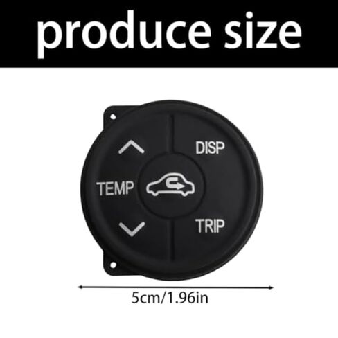 Steering Wheel Mounted Cruise Control Switch Butto 1 Pair Multifunction Steering Wheel Button Cover/Fit for Prius Plus 2012-2015 for Toyota Prius V (zvw 40) 2013 Car Accessories in Saudi Arabia