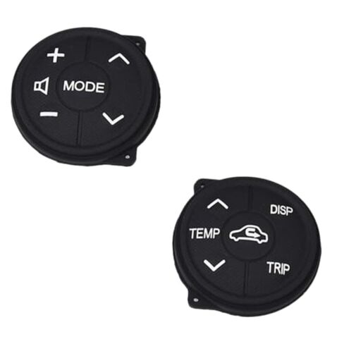 Steering Wheel Mounted Cruise Control Switch Butto 1 Pair Multifunction Steering Wheel Button Cover/Fit for Prius Plus 2012-2015 for Toyota Prius V (zvw 40) 2013 Car Accessories in Saudi Arabia