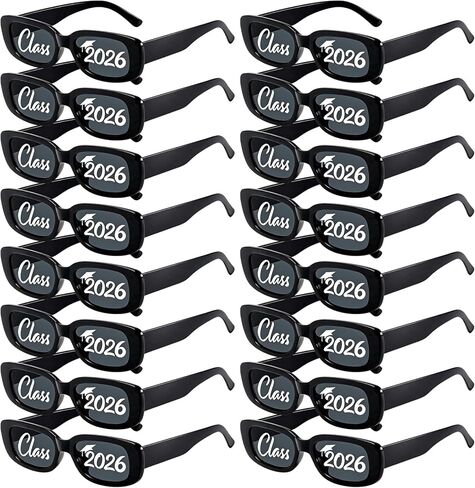 Class of 2026 Graduation Sunglasses Black Plastic Eyeglasses for Graduation Eyewear Party Supplies Photobooth Props in Saudi Arabia