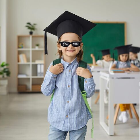 Class of 2026 Graduation Sunglasses Black Plastic Eyeglasses for Graduation Eyewear Party Supplies Photobooth Props in Saudi Arabia