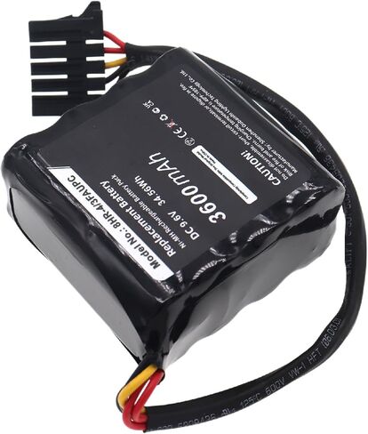 بطارية بديلة متوافقة مع PLC 8HR-4/3FAUPC E5503-07E-001 5PBH-96360 MB4000 بطارية MB4000A ماكينة بتحكم رقمي بالكمبيوتر 3600 مللي أمبير/9.6 فولت in Saudi Arabia