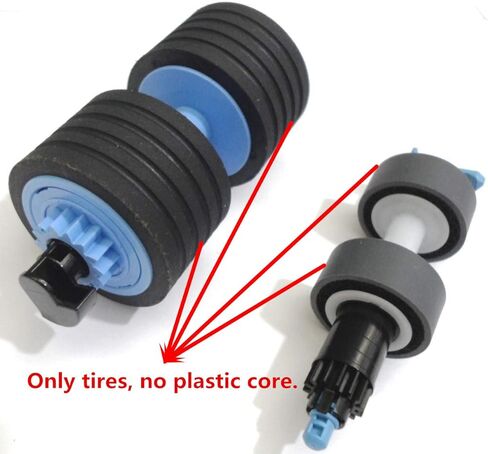 1SET 5607B001 0697C003 مجموعة الإطارات الدوارة المتوافقة مع الماسح الضوئي Canon DR-C230 DR-C240 DR-M160 DR-M160II DR-M260 DR-S150 R40 R50 in Saudi Arabia
