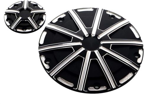 Motorcycle 103 Derby Cover Timing Timer Cover For Harley Dyna 99-17 Softail Touring Twin Cam Black 5 Holes in Saudi Arabia