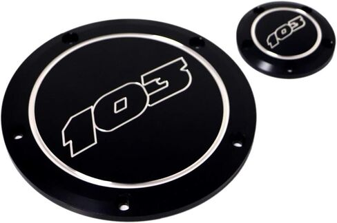 Motorcycle 103 Derby Cover Timing Timer Cover For Harley Dyna 99-17 Softail Touring Twin Cam Black 5 Holes in Saudi Arabia